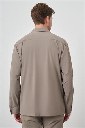 Morven Erkek Vizon Worker Gömlek Ceket