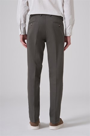 Morven Erkek Yeşil Pamuk Trend Dynamic Fit Chino Pantolon