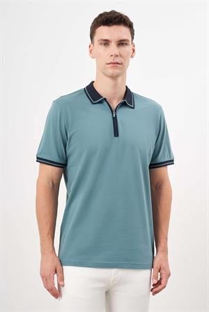 Morven Erkek Yeşil Trend Polo Yaka Dynamic Fit T-Shirt