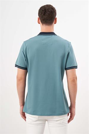 Morven Erkek Yeşil Trend Polo Yaka Dynamic Fit T-Shirt