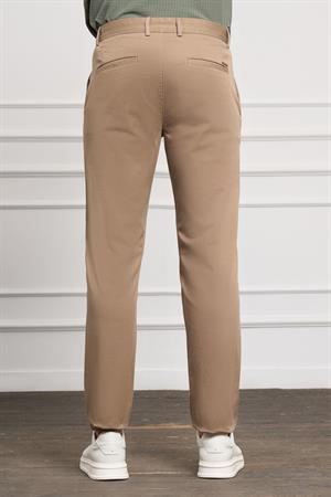 Vizon Slim Fit Dar Kesim Chino Yan Cep Erkek Pantolon