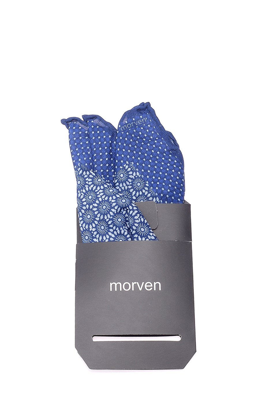  Morven Erkek Mavi Mendil