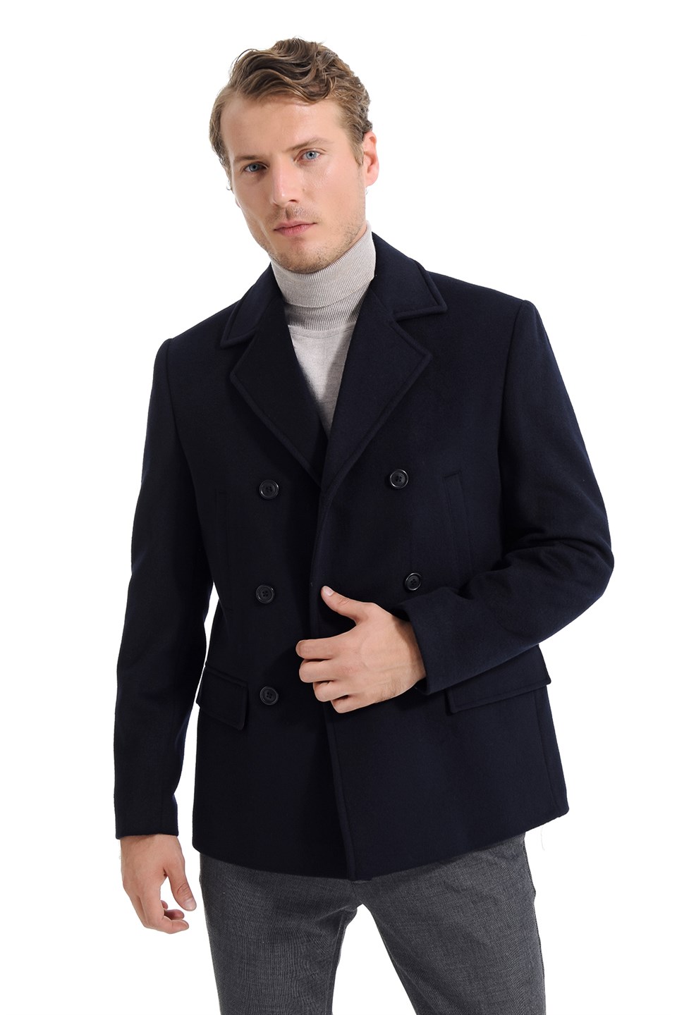  Morven Erkek Platinium Dinamik Fit Casual Kaban Lacivert