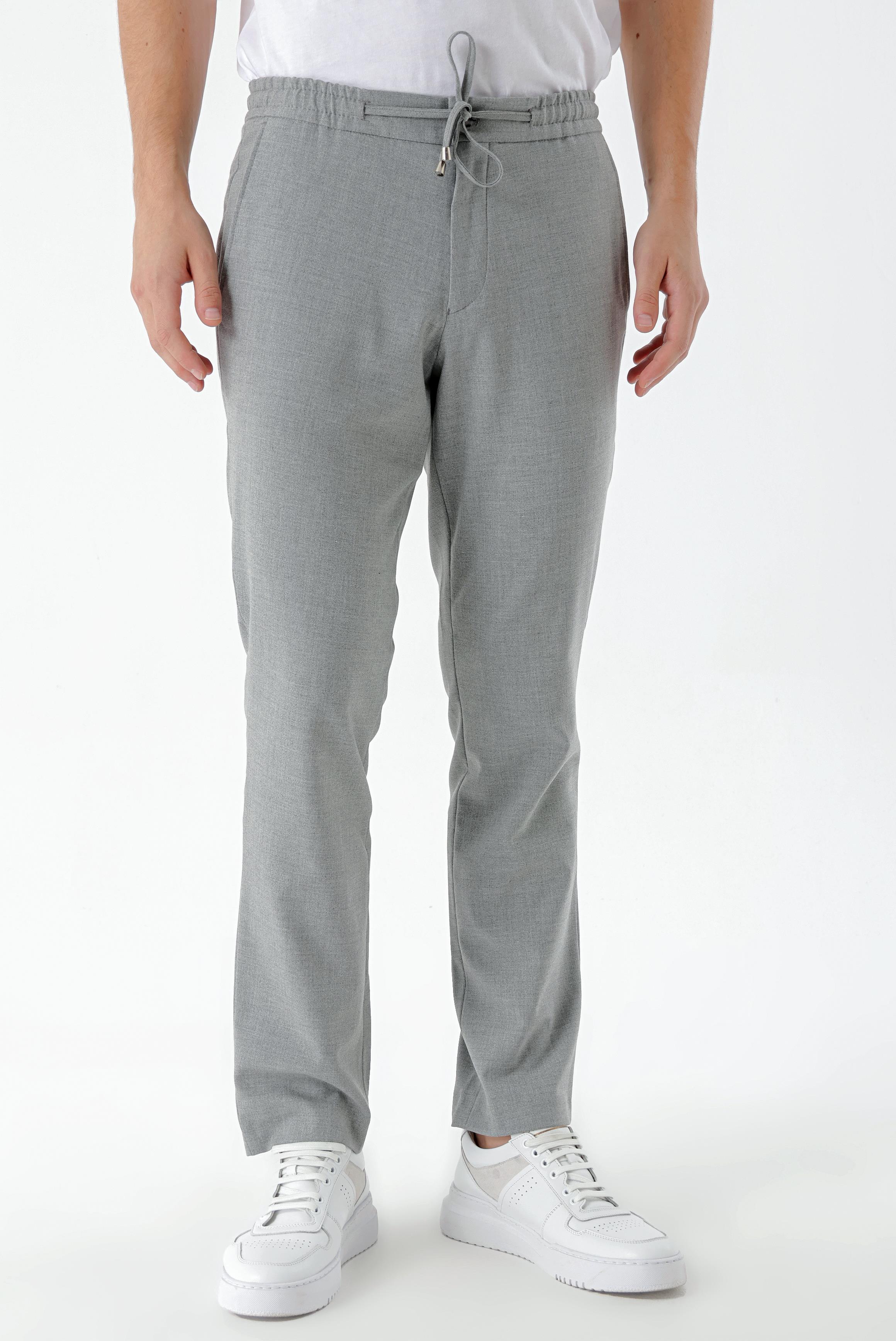 Morven Erkek Gri Jogger Slim Fit Spor Pantolon