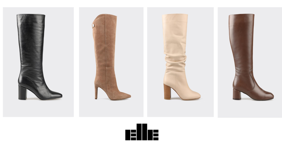 Elle Shoes Kadın Topuklu Çizmelerle Şıklık ve Konfor