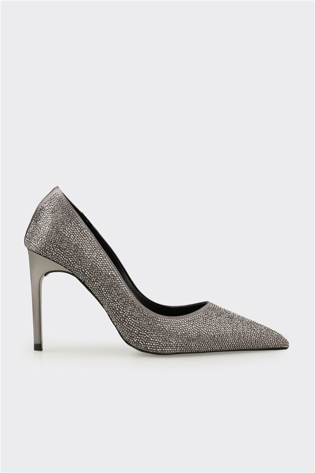 Antrasit Kadın Stiletto
