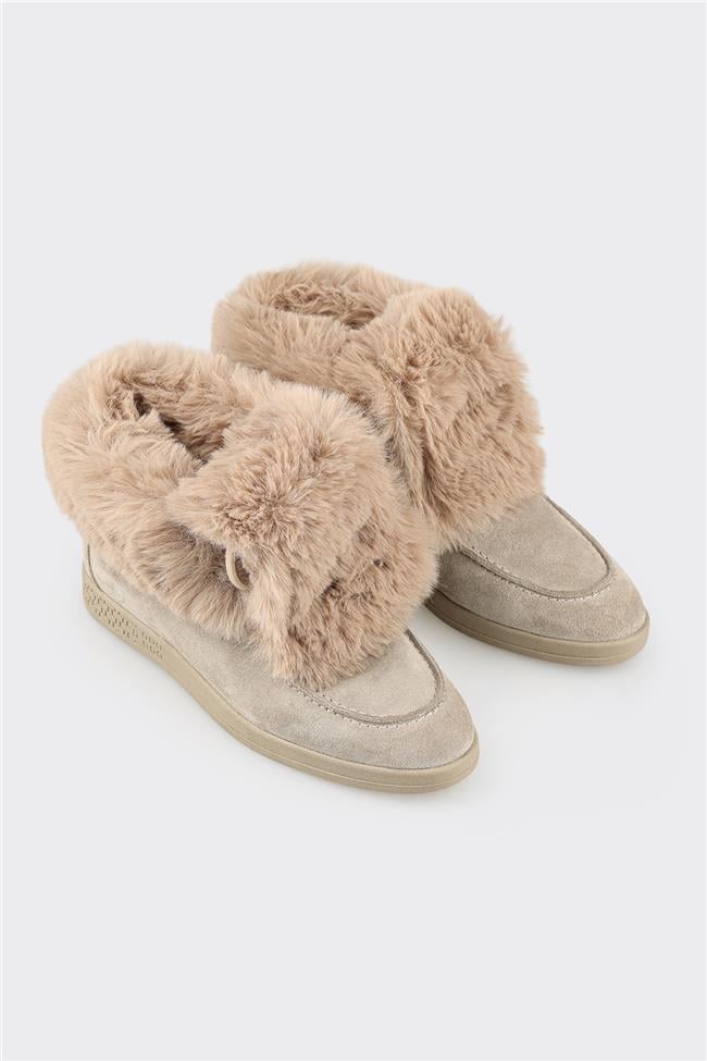 Bej Deri Kadın Günlük Bot