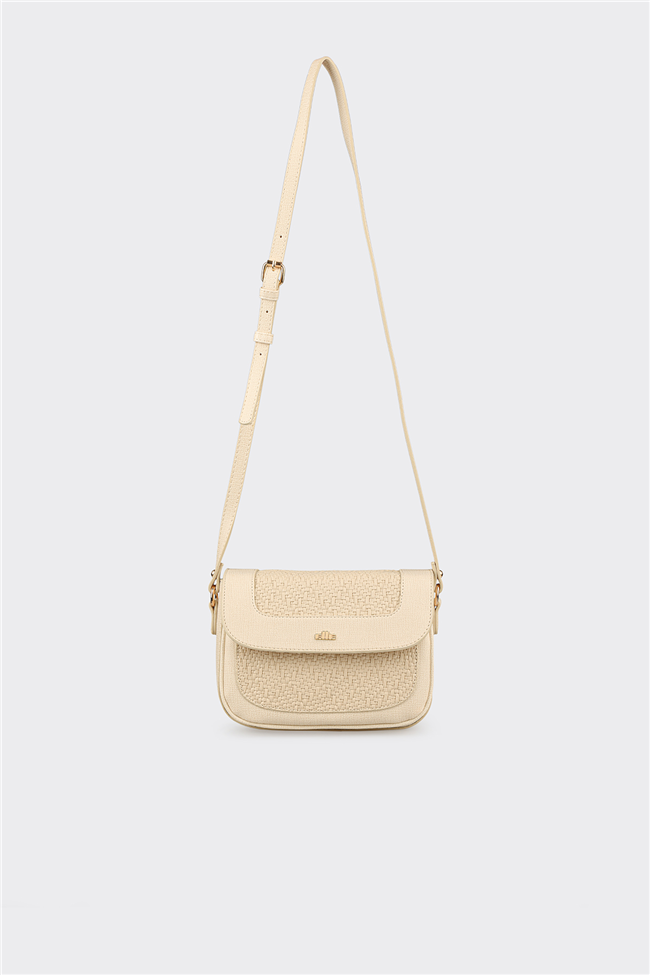 Bej Kadın Çapraz Çanta