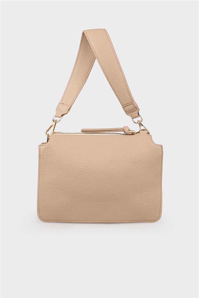 Bej Kadın Çapraz Çanta