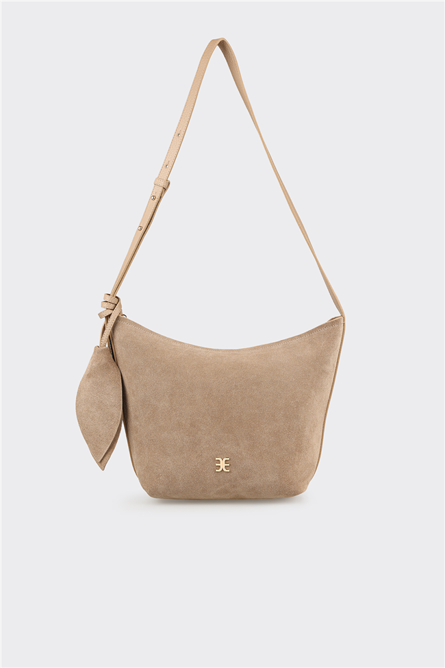 Bej Kadın Çapraz Çanta