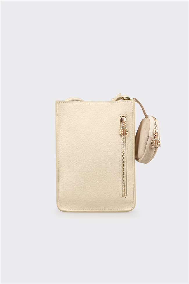 Bej Kadın Çapraz Çanta