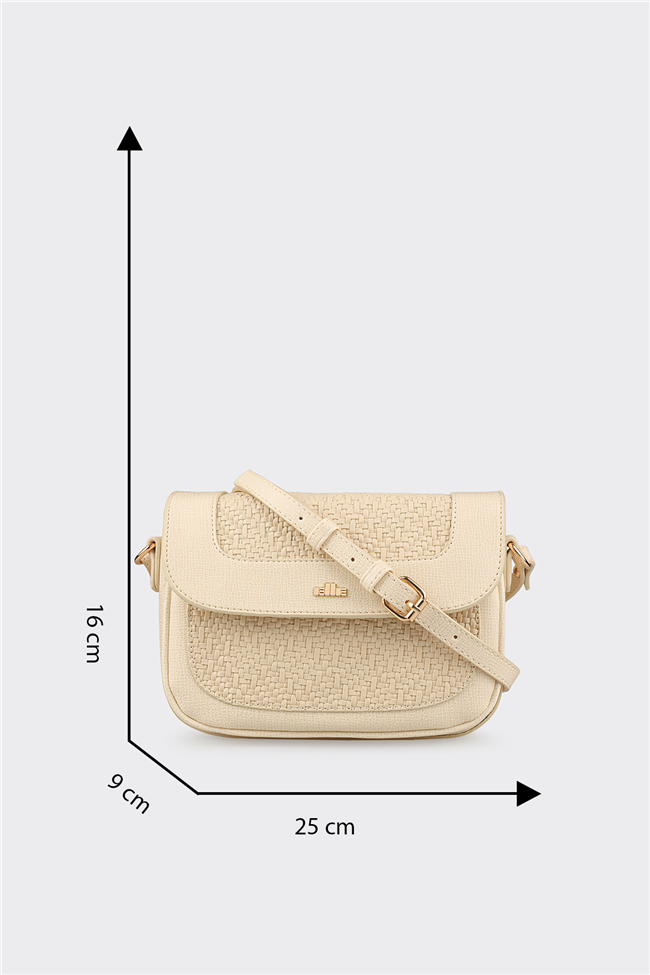 Bej Kadın Çapraz Çanta