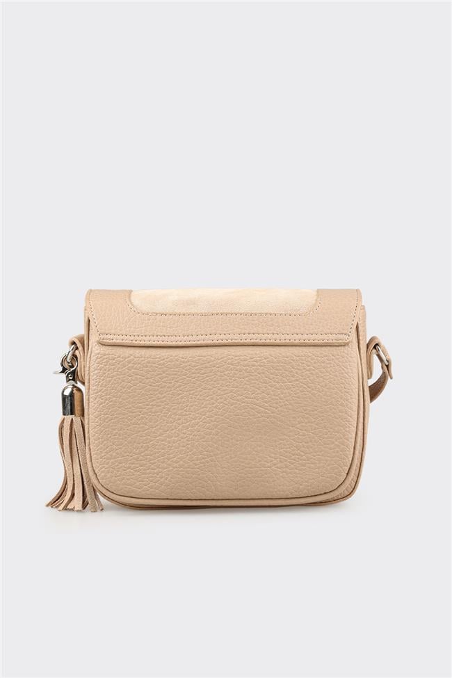 Bej Kadın Çapraz Çanta