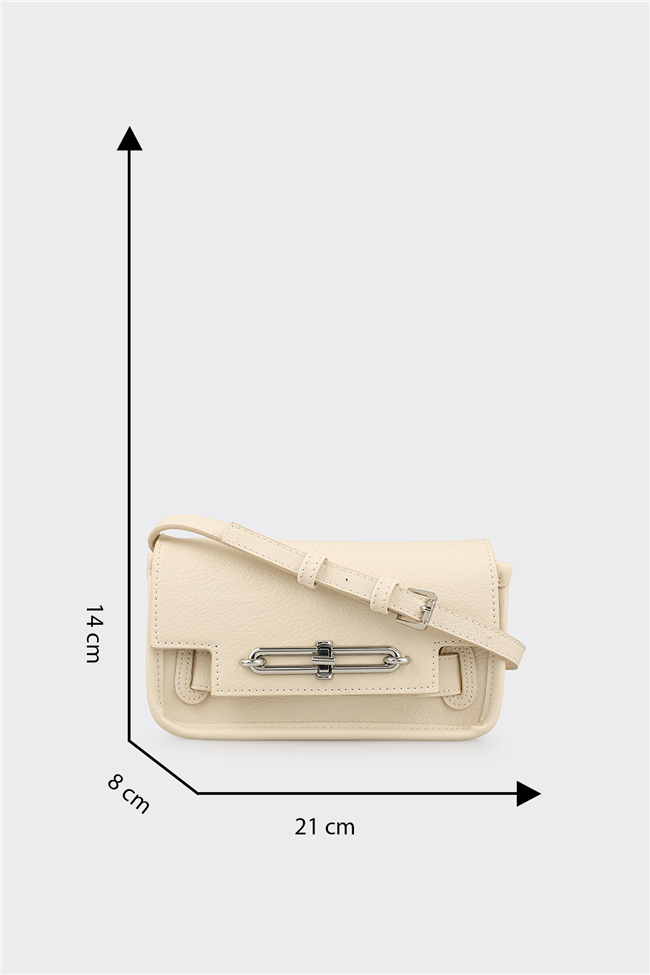 Bej Kadın Çapraz Çanta