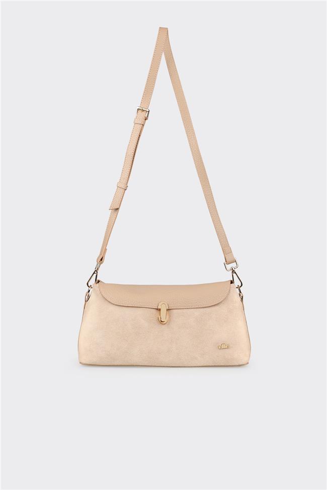 Bej Kadın Çapraz Çanta