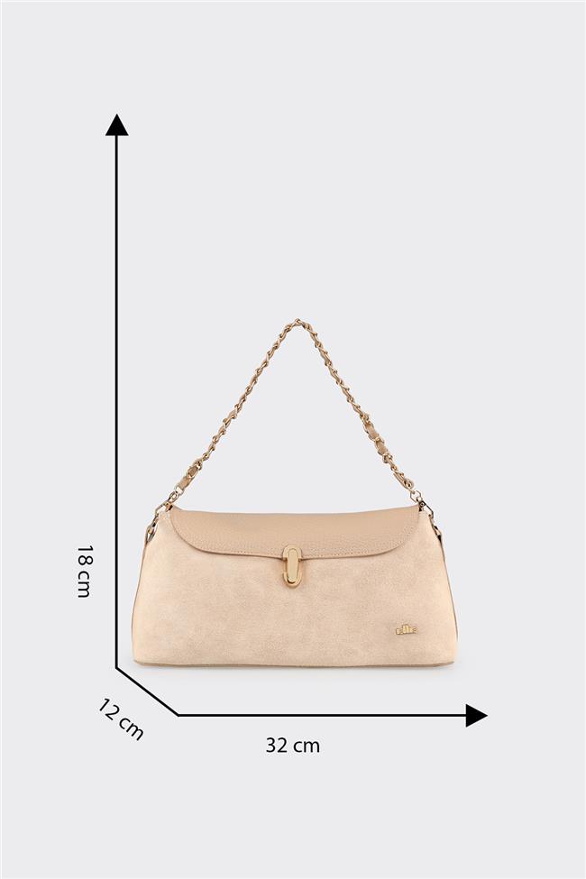 Bej Kadın Çapraz Çanta