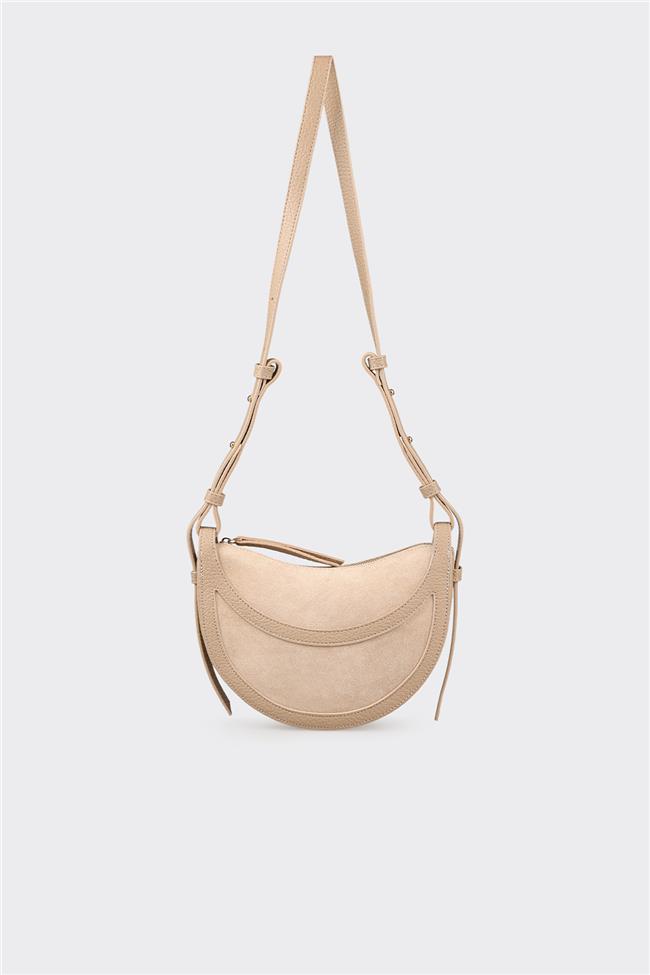 Bej Kadın Çapraz Çanta