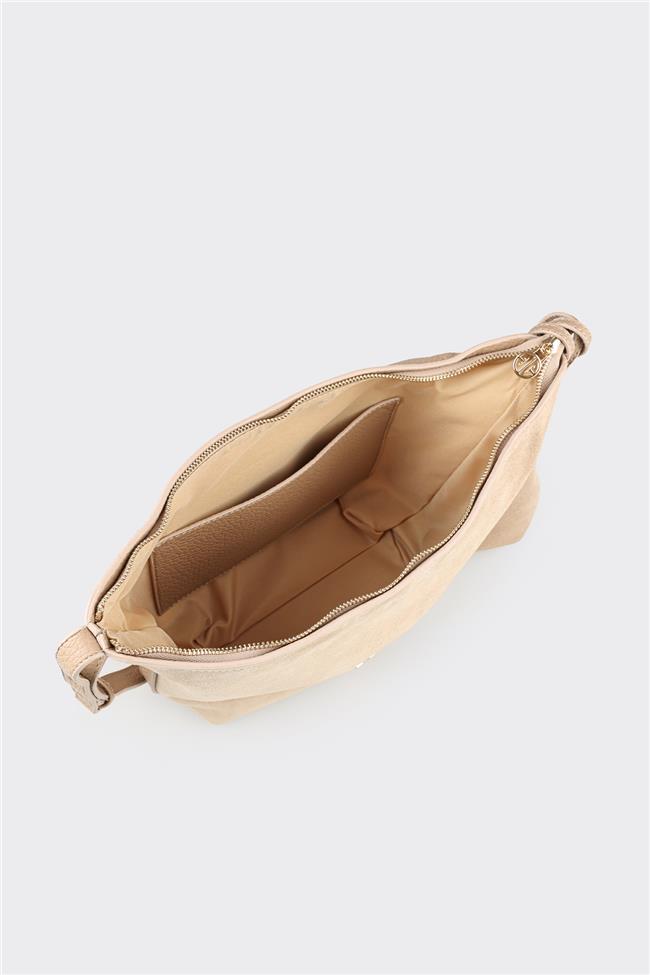 Bej Kadın Çapraz Çanta