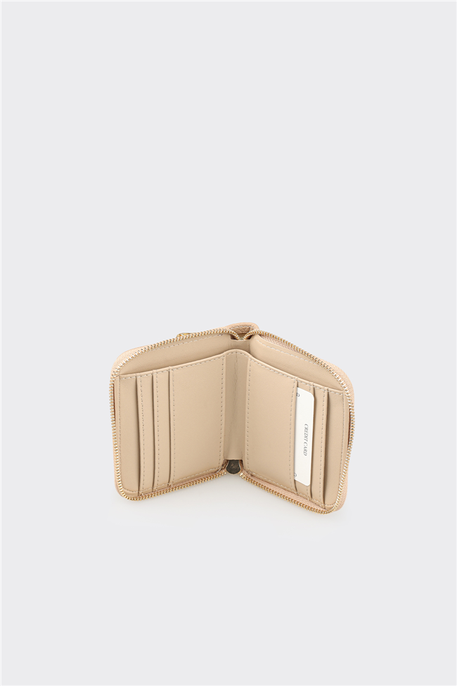 Bej Kadın Cüzdan