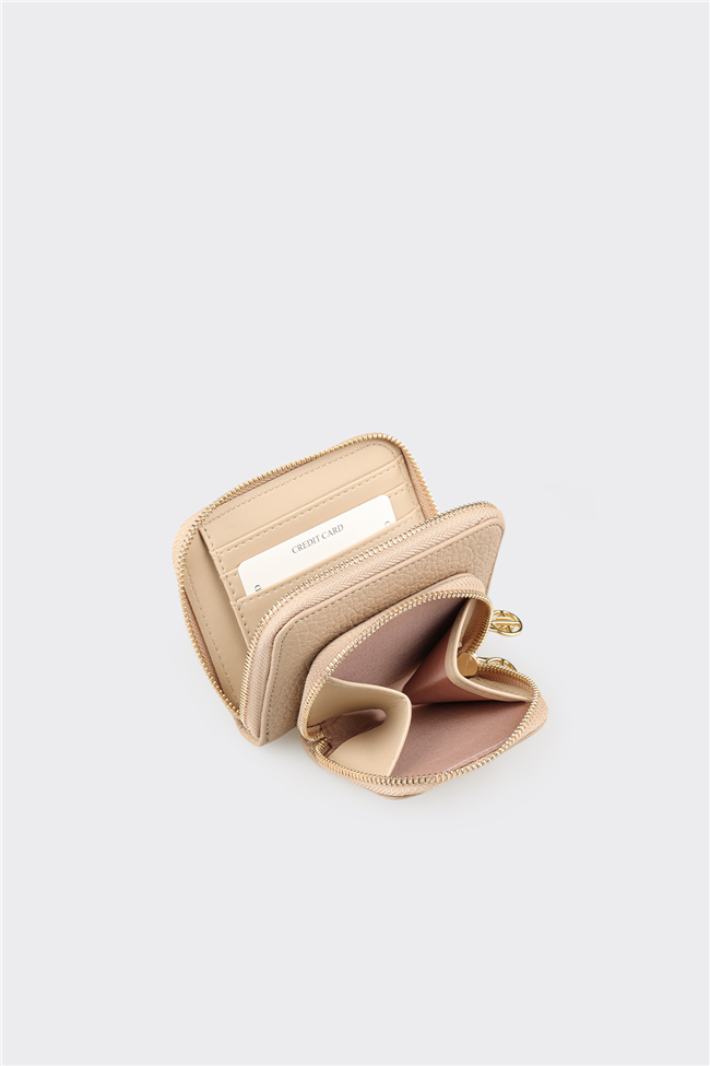 Bej Kadın Cüzdan