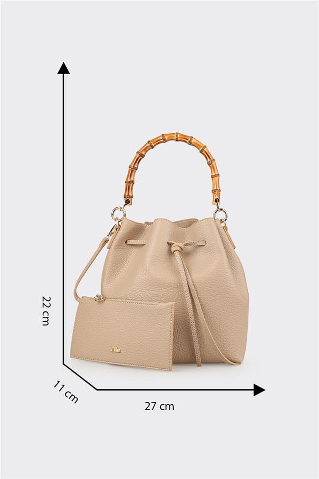 Bej Kadın El Çantası