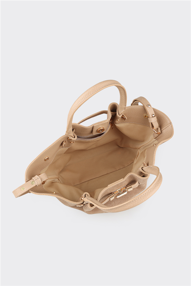 Bej Kadın El Çantası