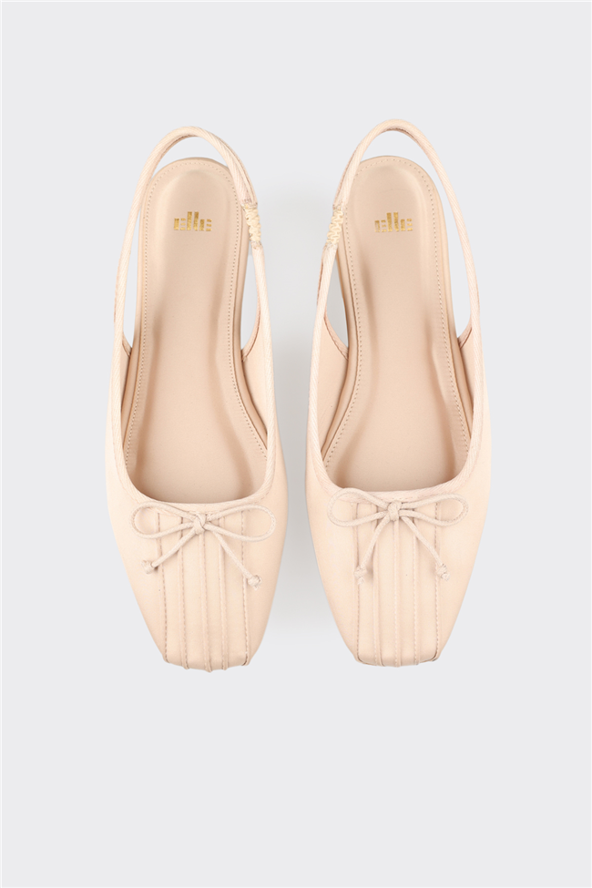 Bej Kadın Günlük Ayakkabı