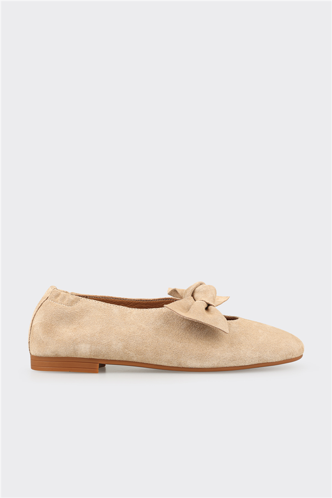 Bej Kadın Günlük Ayakkabı