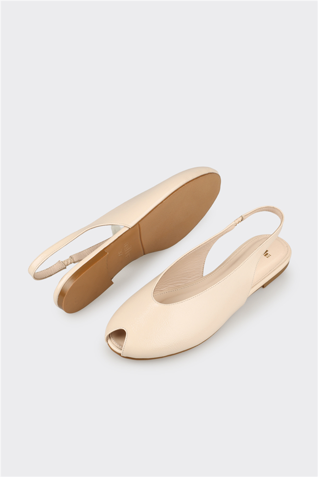 Bej Kadın Günlük Ayakkabı