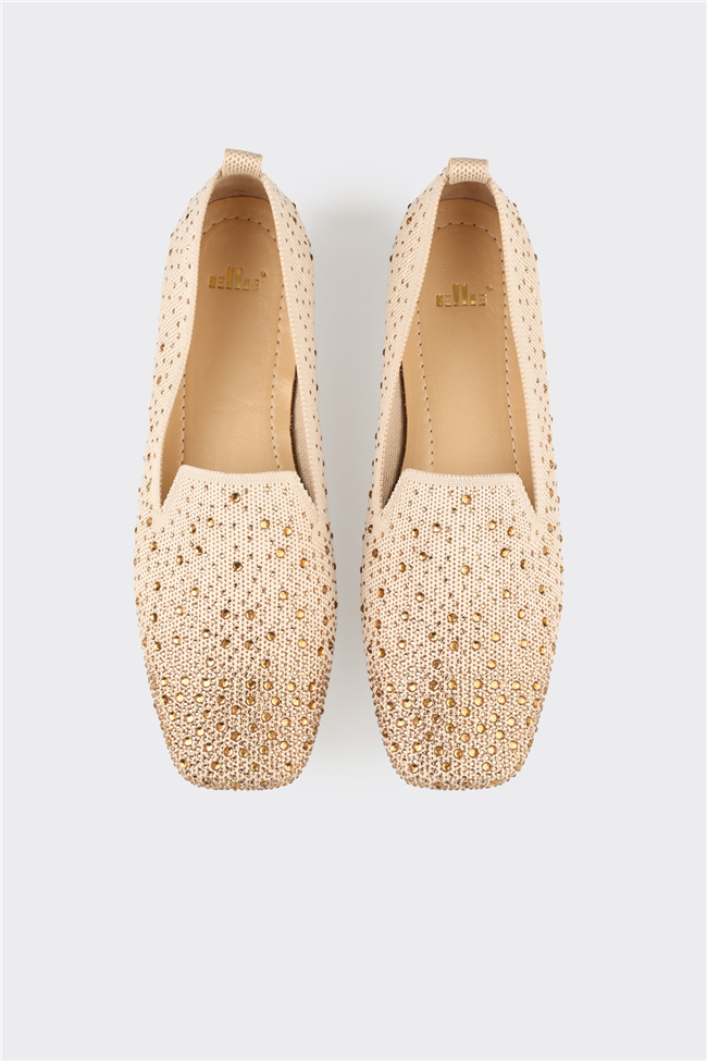 Bej Kadın Günlük Ayakkabı