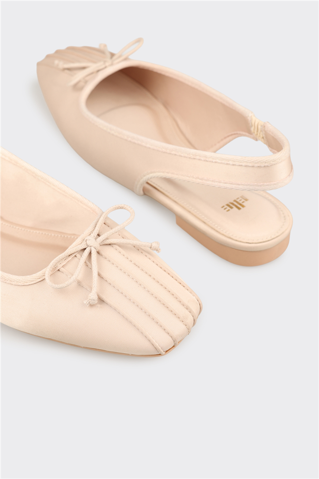 Bej Kadın Günlük Ayakkabı