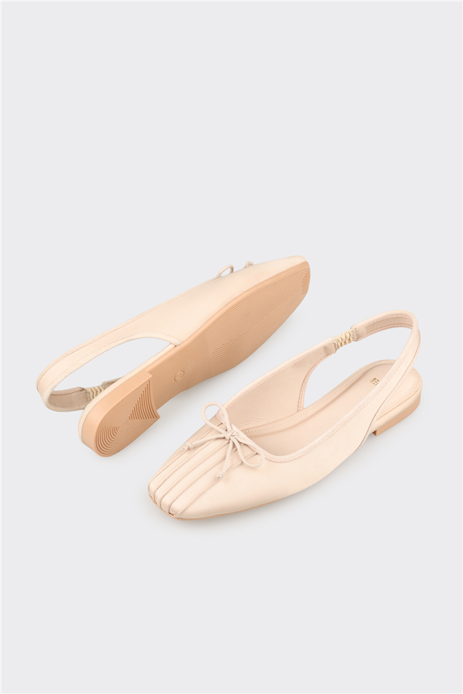 Bej Kadın Günlük Ayakkabı