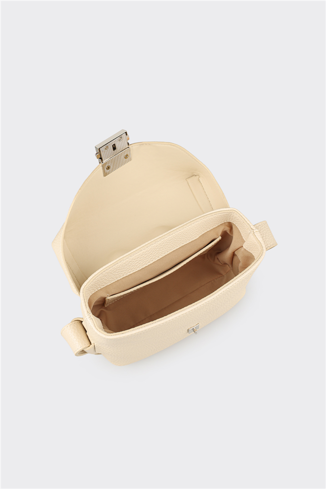 Bej Kadın Küçük Çapraz Çanta