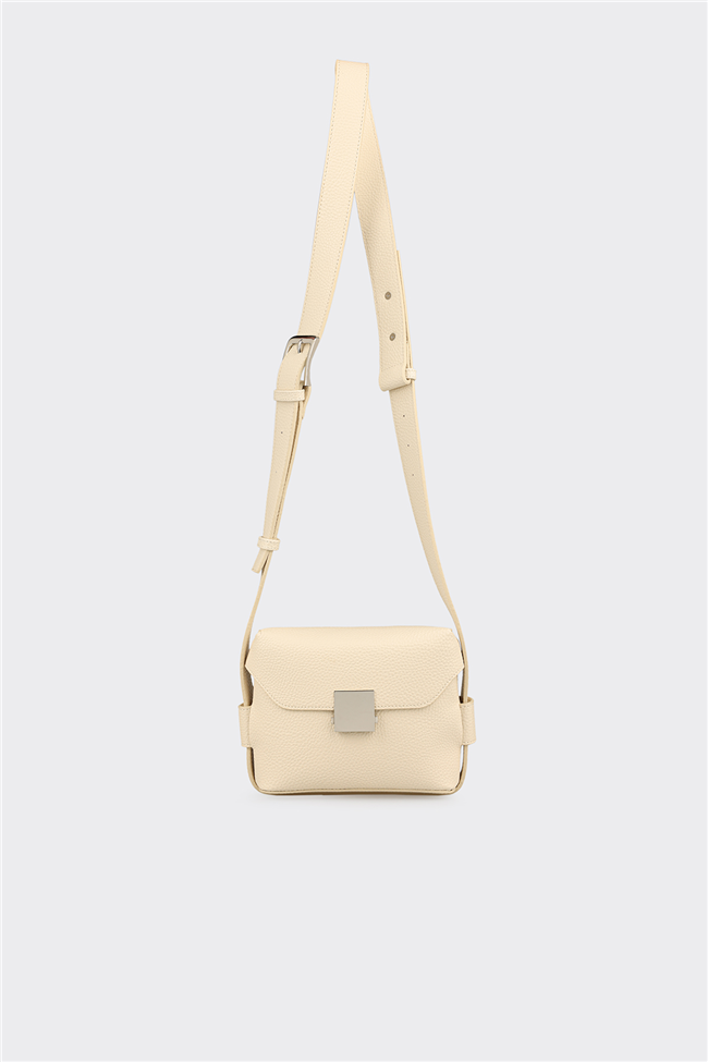 Bej Kadın Küçük Çapraz Çanta