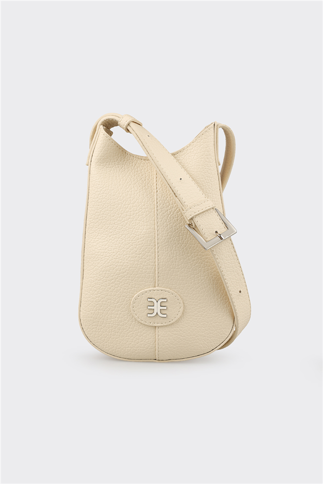 Bej Kadın Küçük Çapraz Çanta