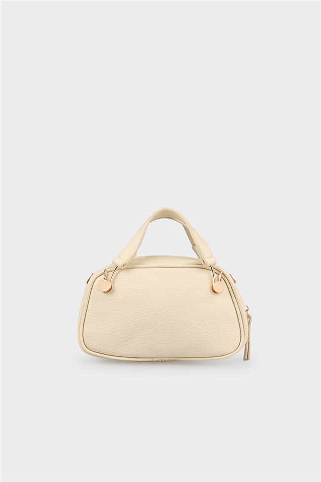 Bej Kadın Küçük El Çantası