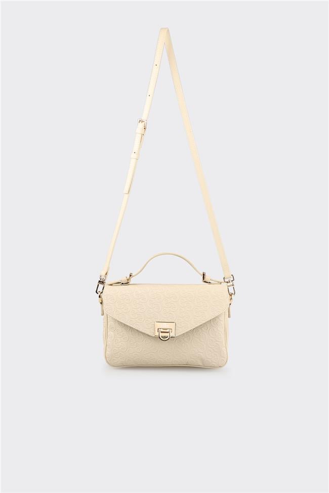 Bej Kadın Küçük El Çantası