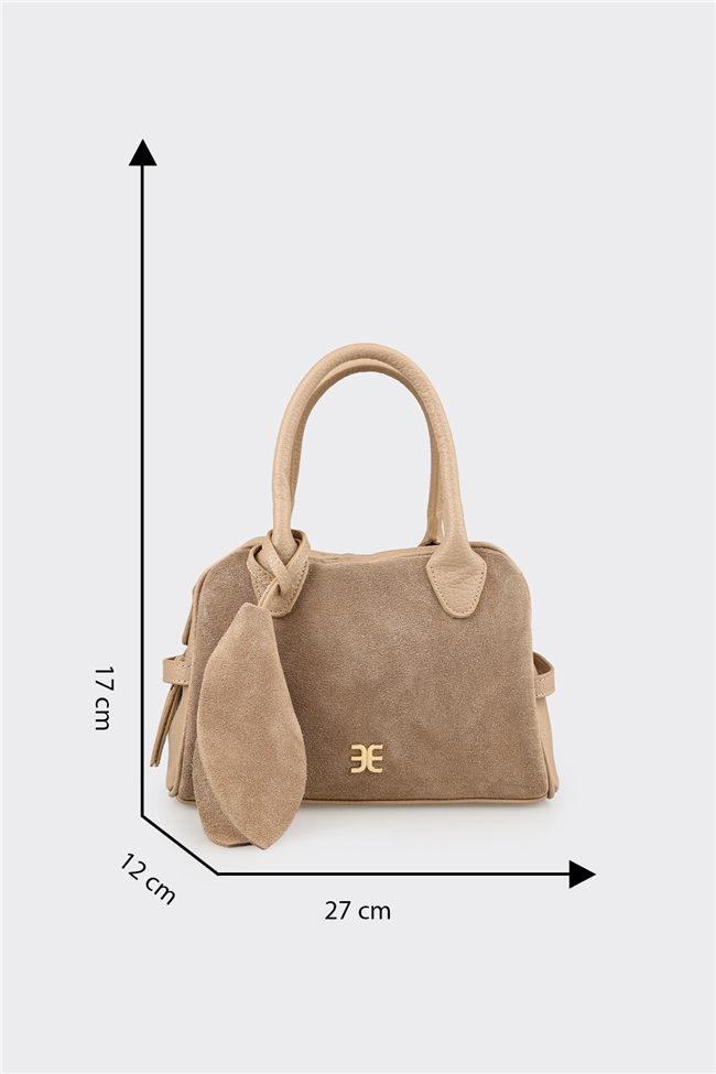 Bej Kadın Küçük El Çantası