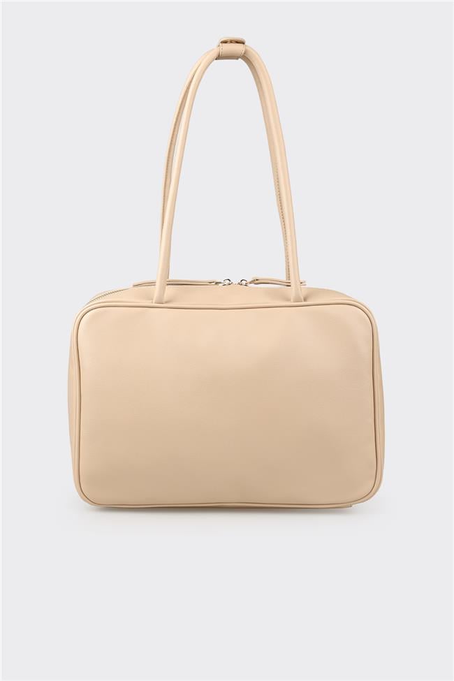 Bej Kadın Omuz Çantası