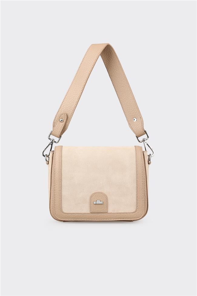 Bej Kadın Omuz Çantası