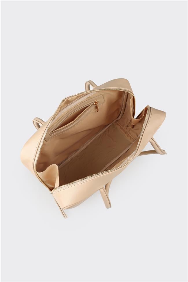 Bej Kadın Omuz Çantası