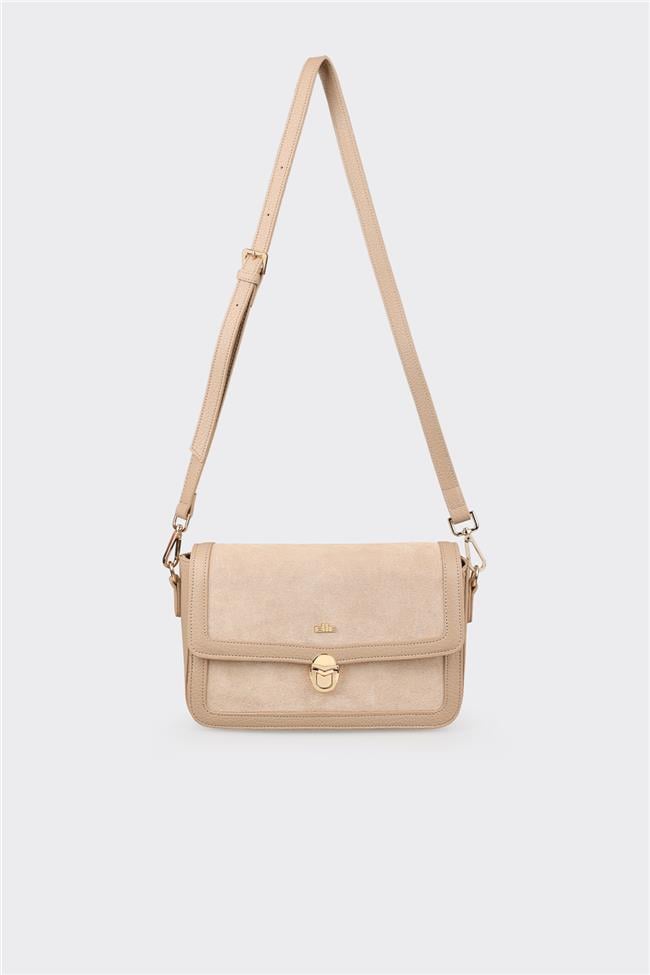 Bej Kadın Omuz Çantası
