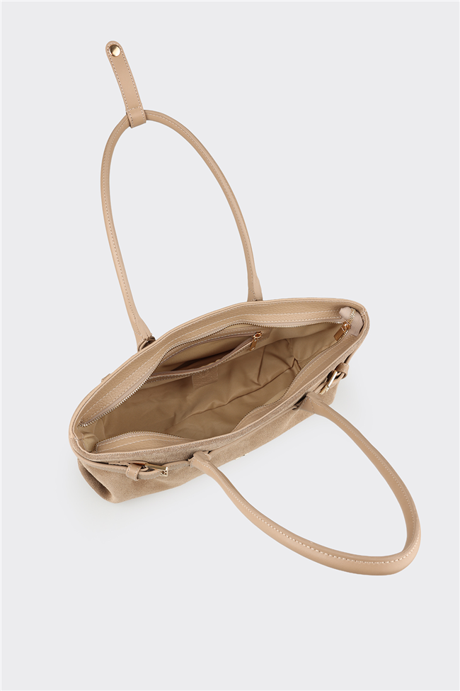 Bej Kadın Omuz Çantası