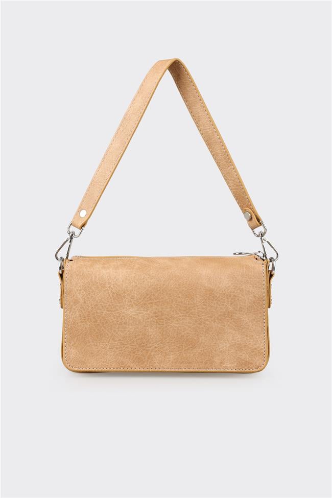 Bej Kadın Omuz Çantası
