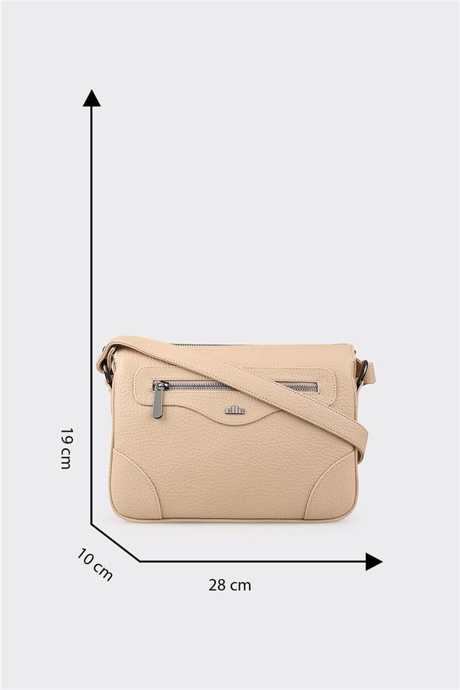 Bej Kadın Omuz Çantası