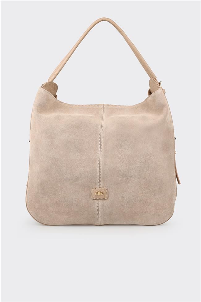 Bej Kadın Omuz Çantası