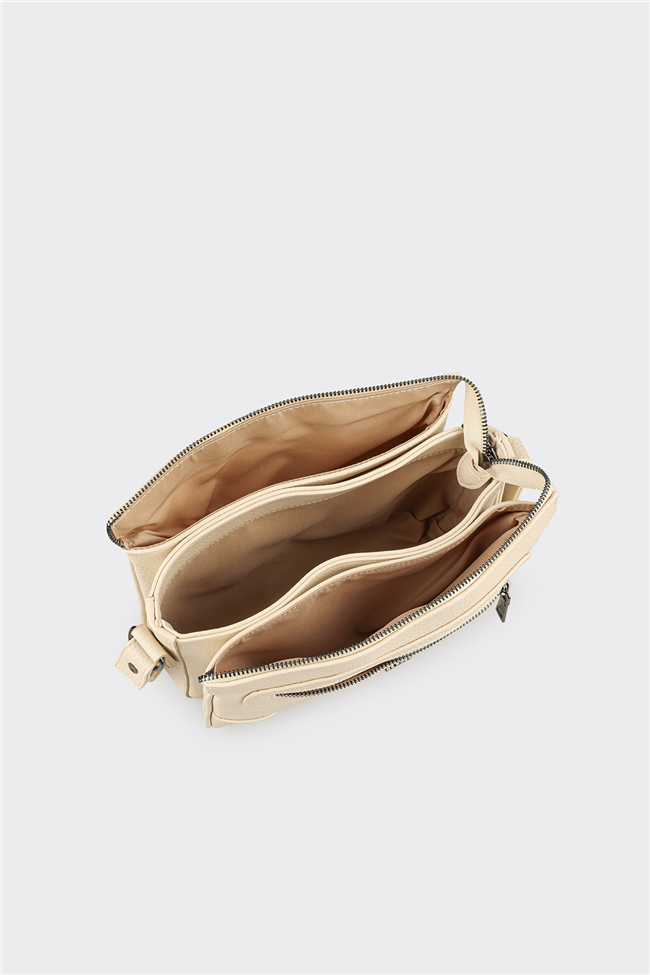 Bej Kadın Omuz Çantası