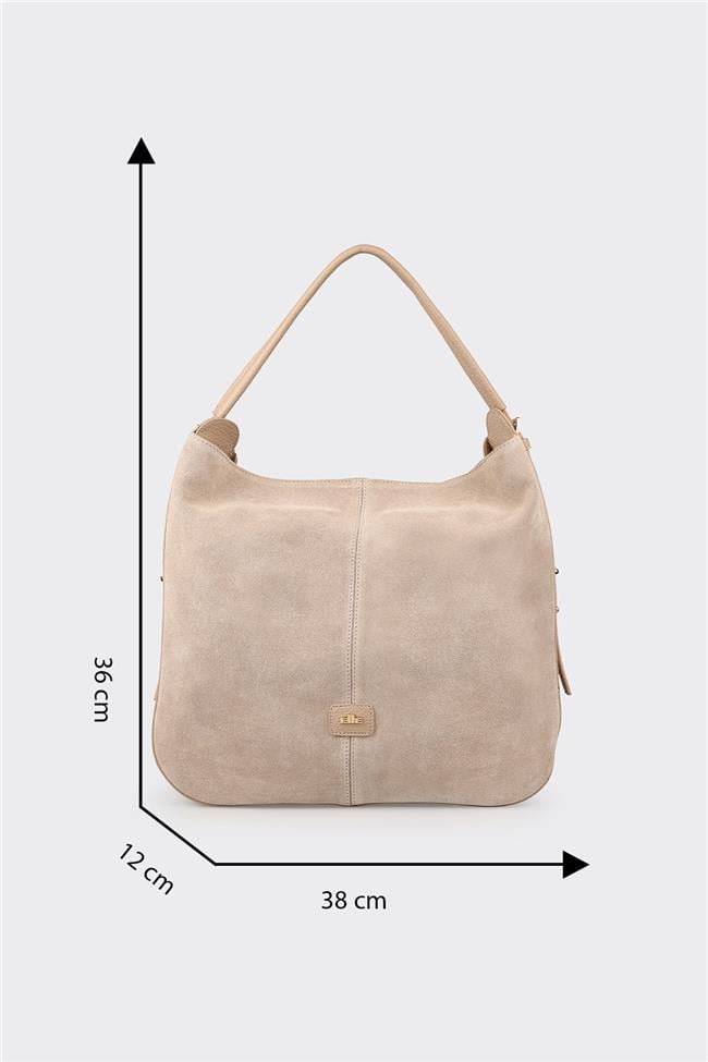Bej Kadın Omuz Çantası