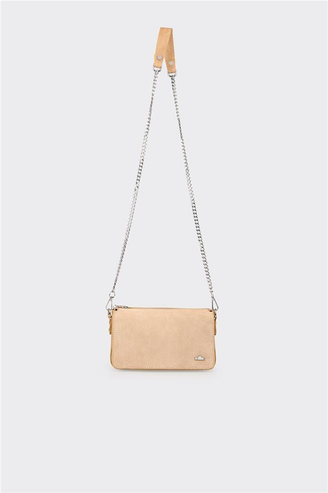 Bej Kadın Omuz Çantası