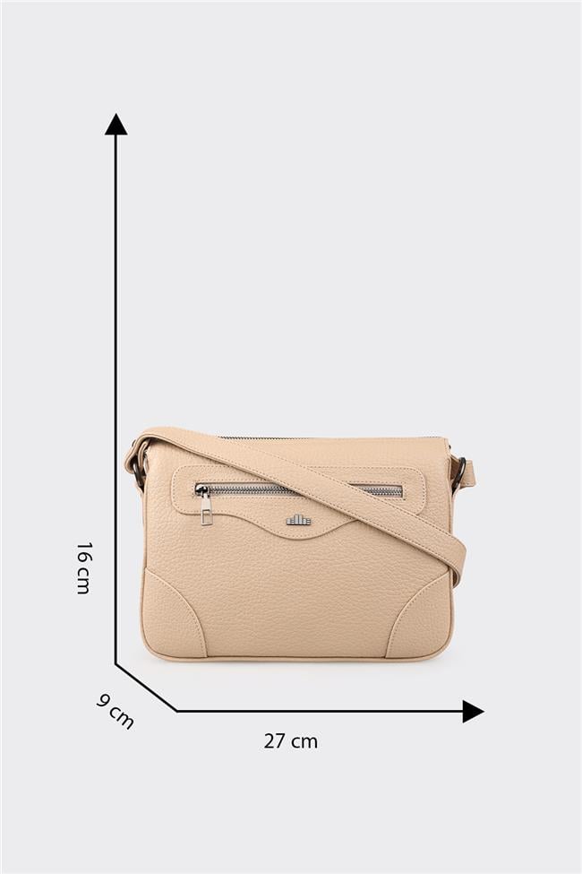 Bej Kadın Omuz Çantası